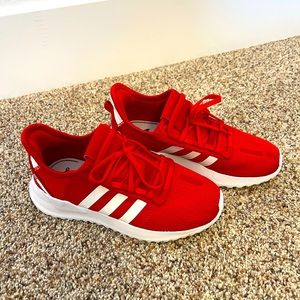 Kids Addidas Sneakers Red Size 2